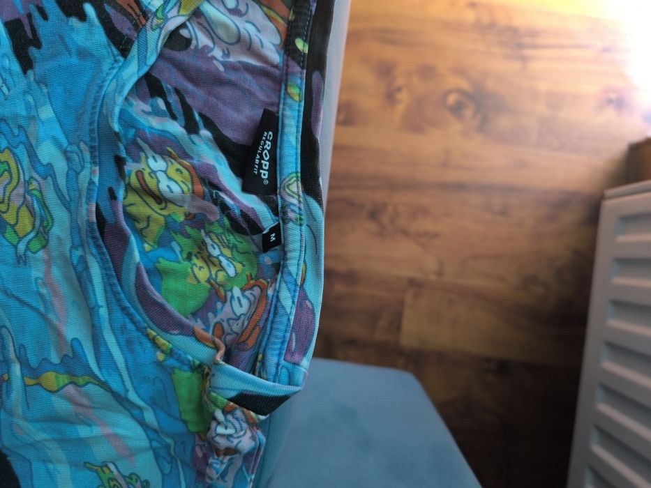 T-shirt męski z motywem anime rozmiar M