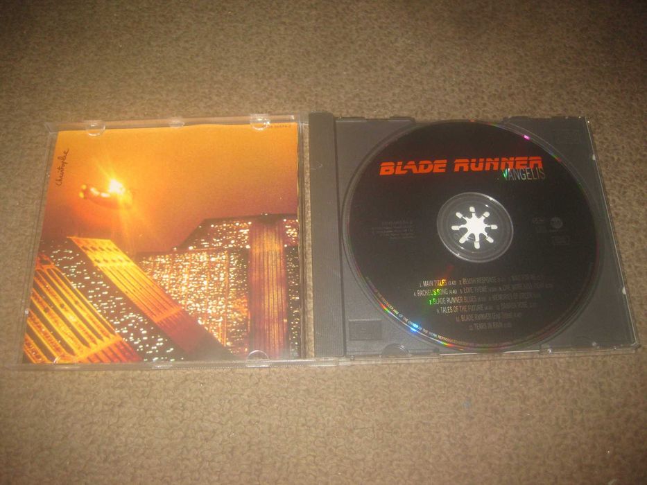 CD da Banda Sonora (OST) do Filme "Blade Runner"