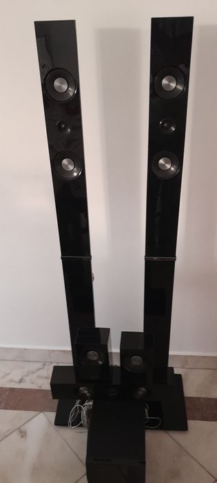 Colunas Surround 5.1 p/ Home Cinema – Excelente Som