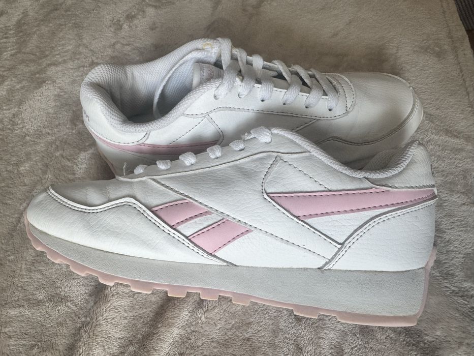 Buty białe różowe damskie Reebok rozmiar 36