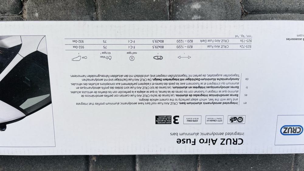 Bagaznik dachowy Ford Kuga mk3 po 2019r. - Cruze Airo Fuse