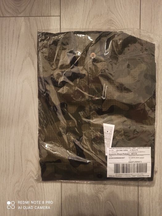 Koszula khaki wojskowa
