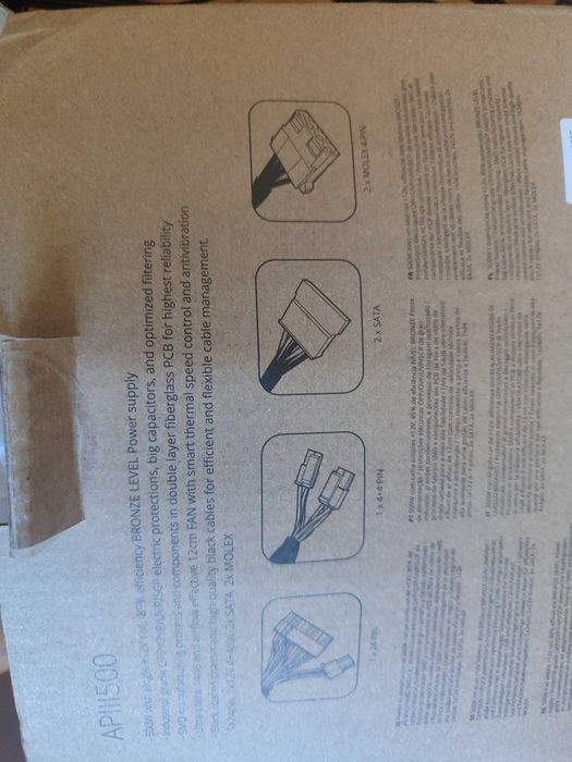 Fonte de alimentação pc 500