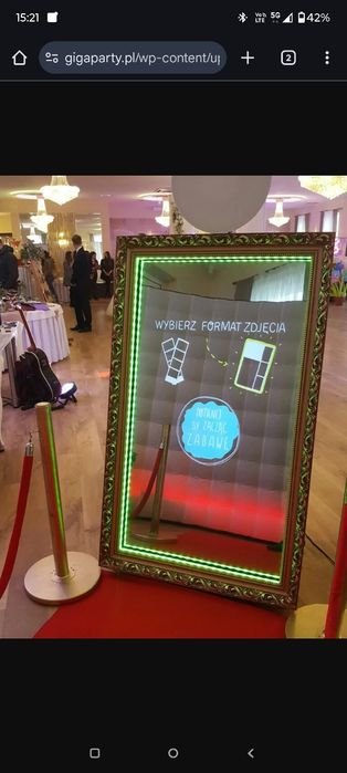 Fotolustro fotobudka