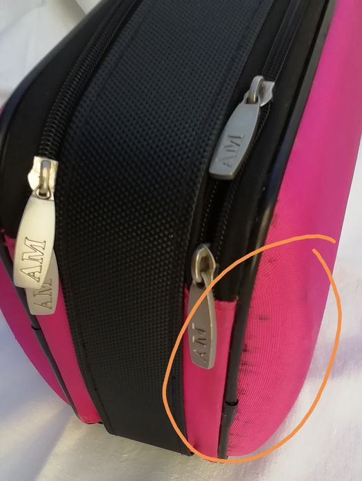 Lancheira térmica rosa