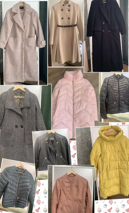 Пальто пуховік зима осінь весна демісезонне  шерстяне