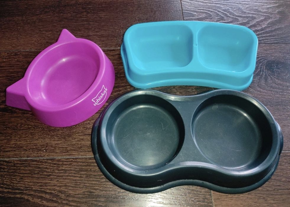 Zestaw misek dla kotów