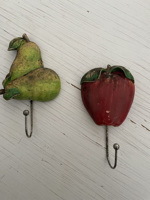 Cabides de Parede Frutas (Maçã e Pêra)