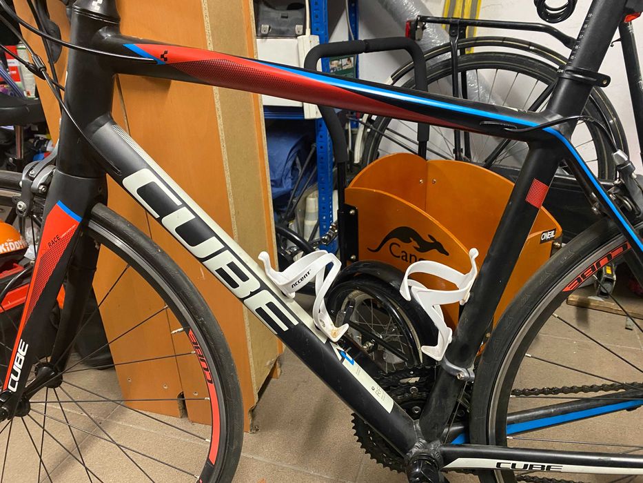 Rower szosowy CUBE PELOTON, rozm L, Alu+Carbon, 1 wł, stan BDB