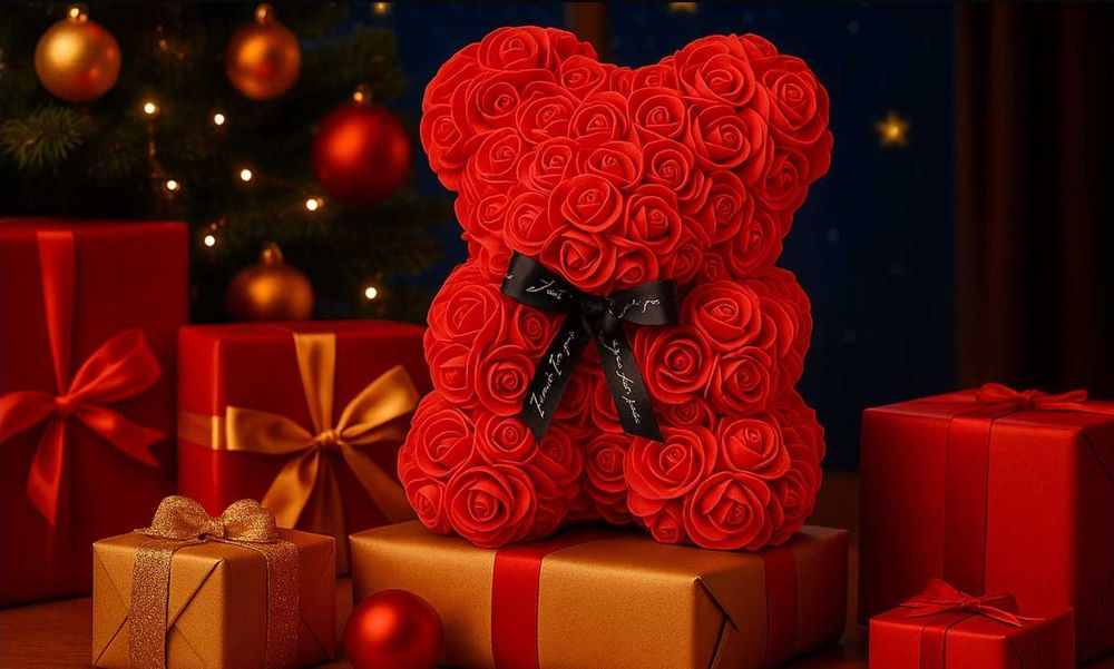 NAJLEPSZY Prezent na Walentynki | Kwiecisty Miś !!