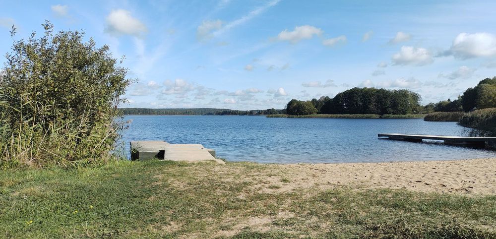Działka rekreacyjna jezioro Kalwa