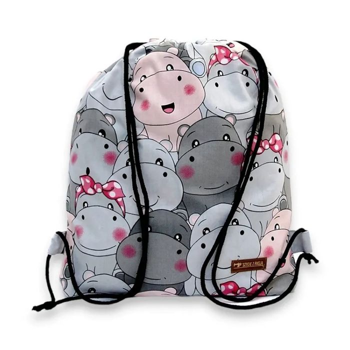 Plecak Worek Bawełniany dla Dziewczynki - Muminki