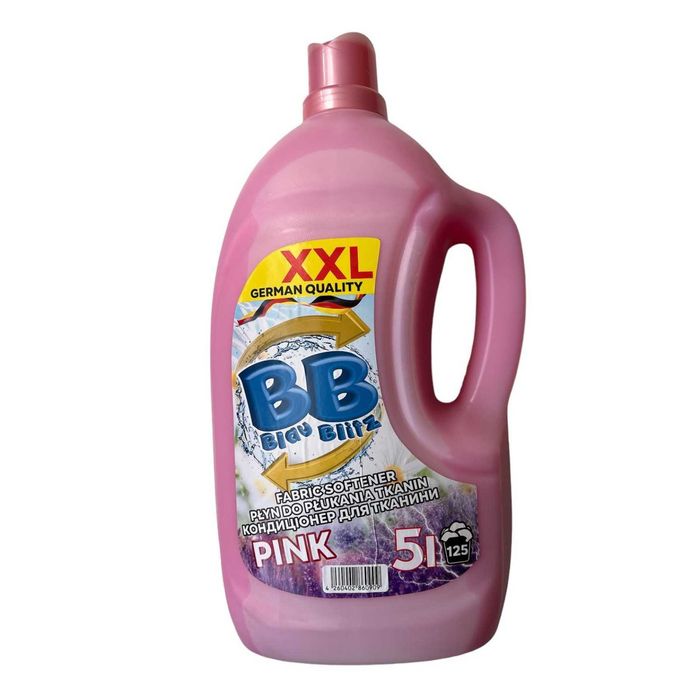Niemiecki płyn do płukania tkanin Blau Blitz 5 litrów Pink