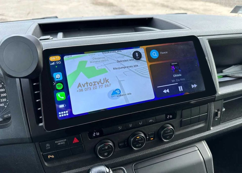 Магнитола CRAFTER Volkswagen TRANSPORTER T6 Atlas TERAMONT Android 16