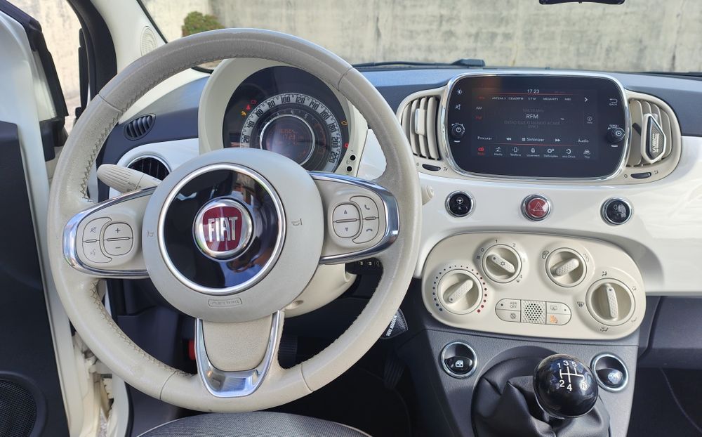 RESERVADO Fiat 500 Branco | Elegante, Económico  GPL