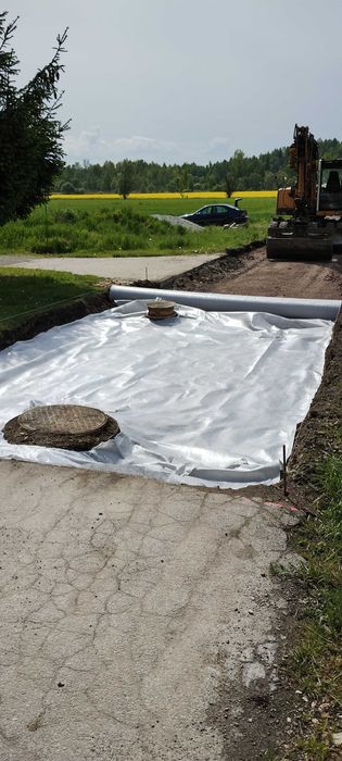 Roboty ziemne/ kruszywa/transport/droga/kamień/czteroośka/koparka