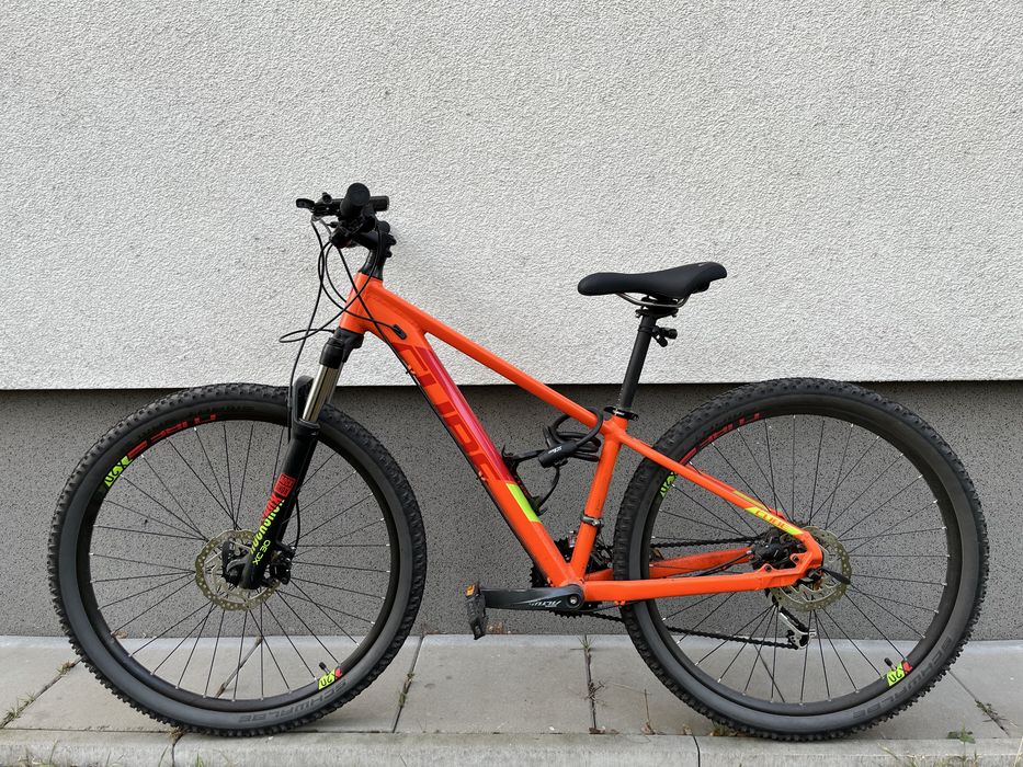 Rower mtb pomarańczowy unisex