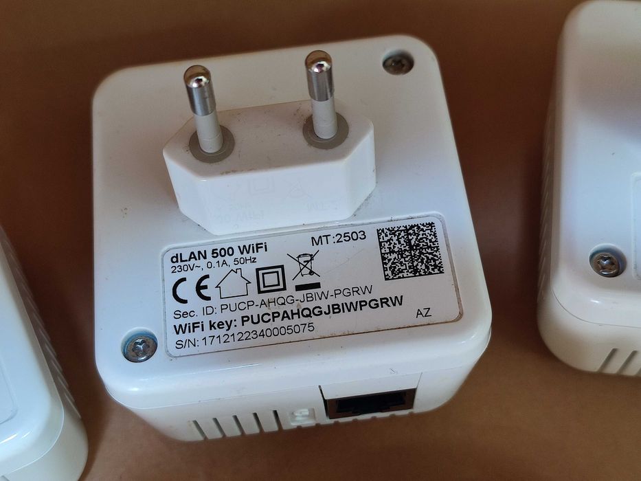 Kit 3x Devolo dLAN 500+ Wi-Fi Powerline Repetidor