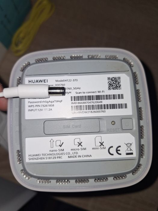 Hotspot 5G Huawei Ethernet 5G CPE Pro 2 H122-373