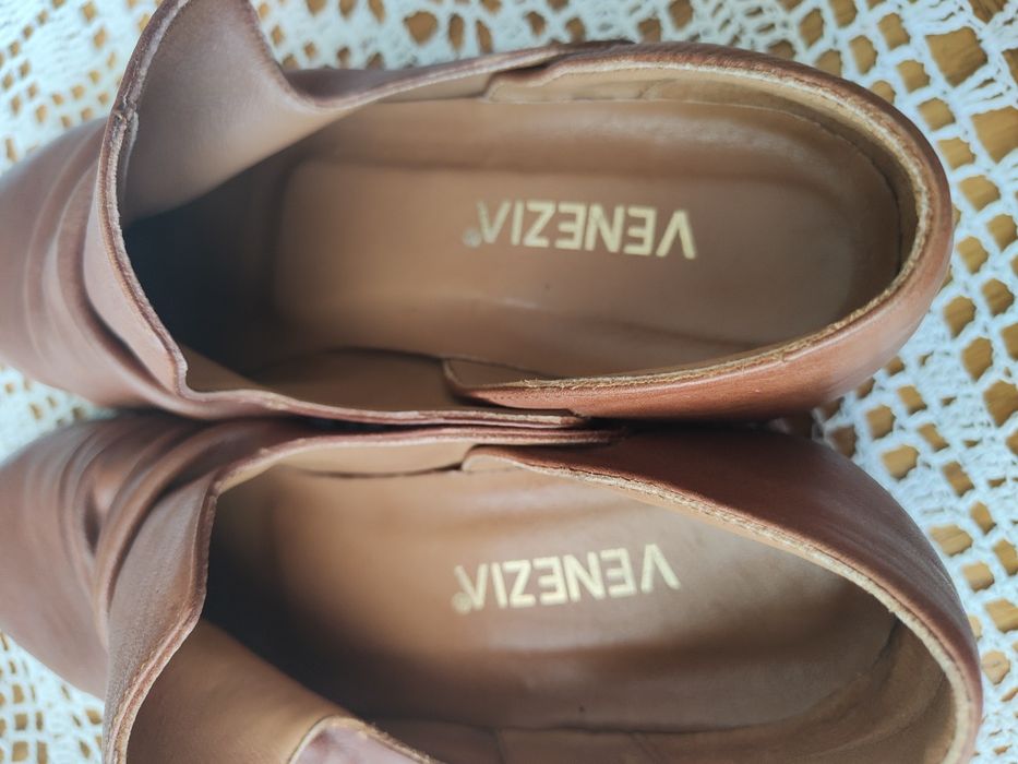 Buty damskie Venezia skóra naturalna