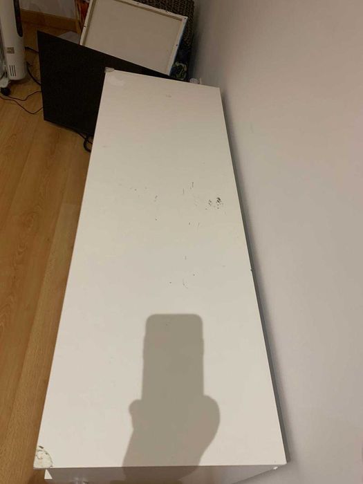 IKEA BRIMNES Móvel TV branco 120x41x53 cm