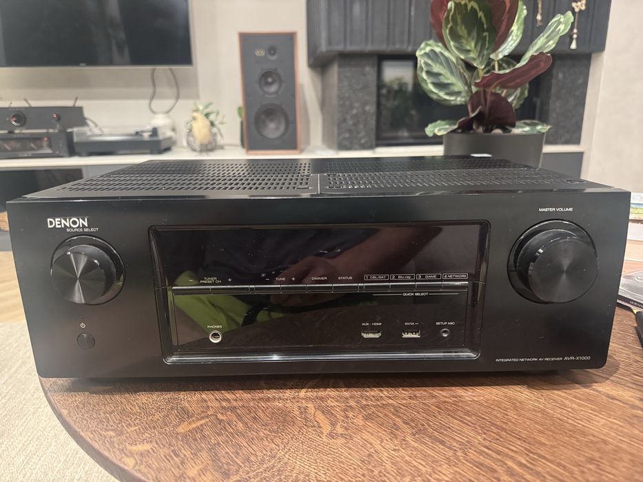 Amplituner AV Denon AVR-X1000 stan idealny