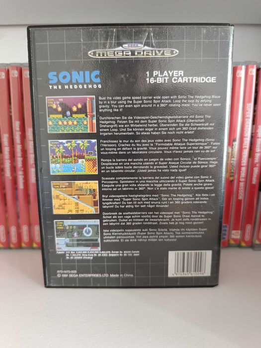 Sonic the Hedgehog Sega Mega Drive