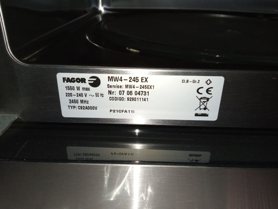 Micro ondas Fagor