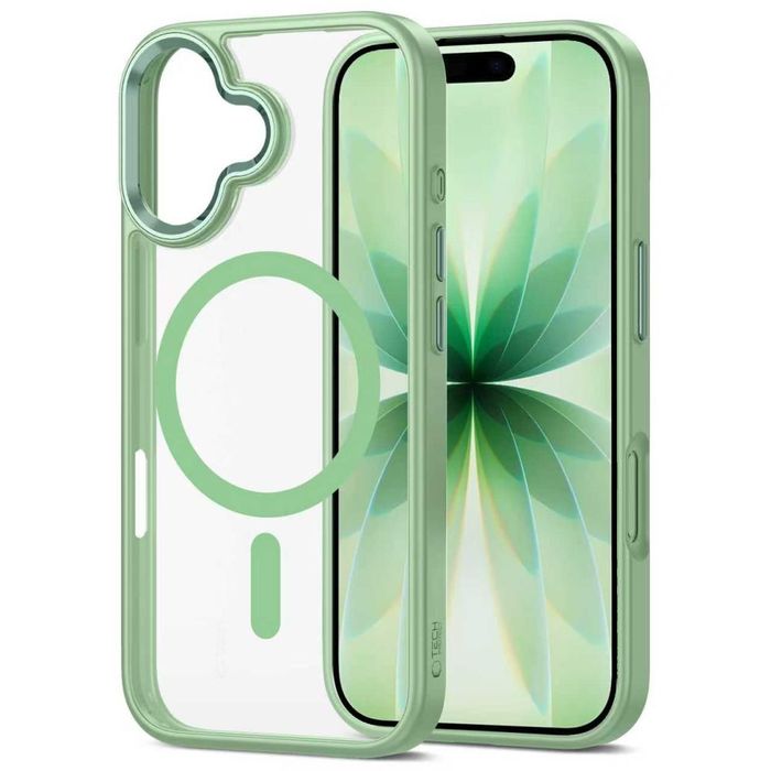 Tech-protect Magmat Magsafe Iphone 17 Sage/Clear