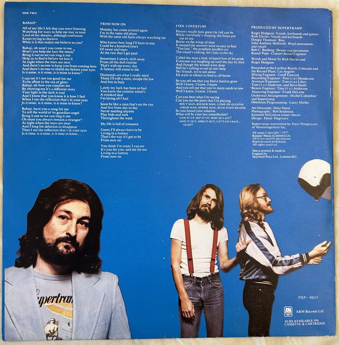 Disco Vinil Supertramp - Even in the quietest moments…