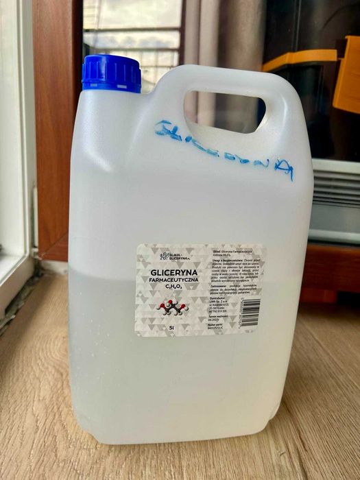 Gliceryna farmaceutyczna 100% 2,5l nośnik mgły
