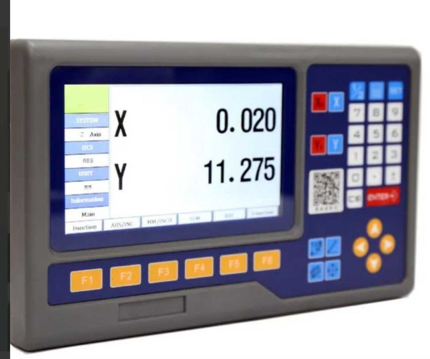 Дисплей уці 7" та оптичні лінійки