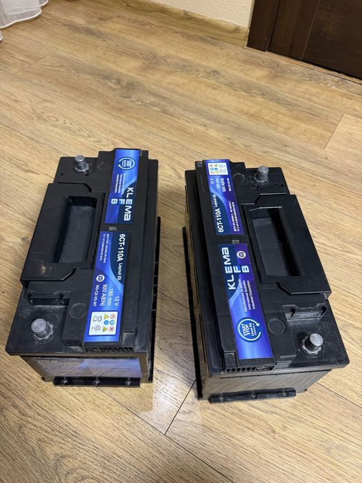 KLEMA FB 6CT-110A — автомобильный стартерный аккумулятор.
