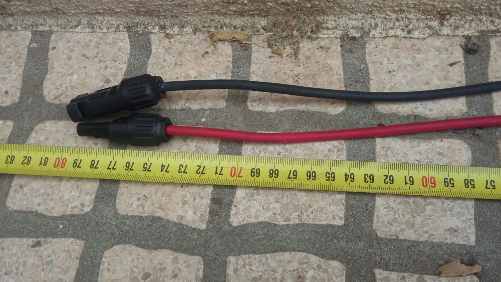 Cabos solares de 4mm