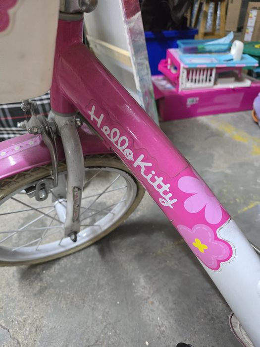 Bicicleta criança Hello Kitty