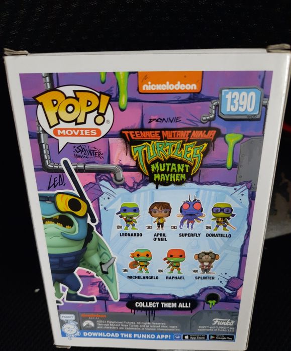 Funko Pop!Teenage Mutant Ninja Turtles Mutant Mayhem - Ray Fillet