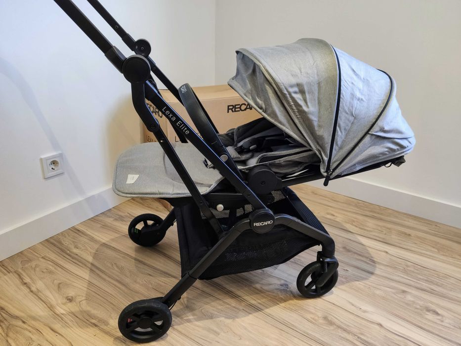 Recaro - Carrinho Passeio + Cadeira Auto + Base Isofix