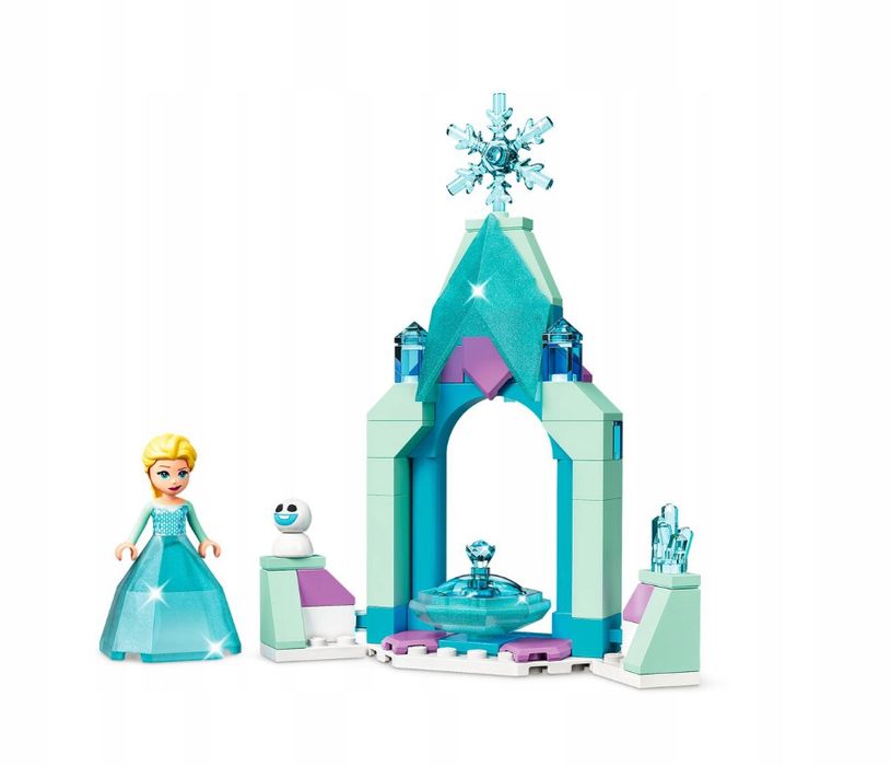 LEGO DISNEY 43199 Dziedziniec zamku Elzy Elsa Prezent