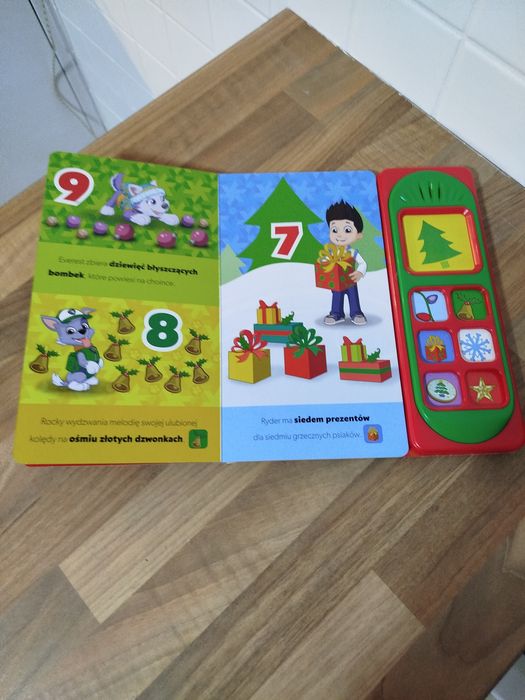 Psi patrol książeczka z dźwiękiem i maskotki