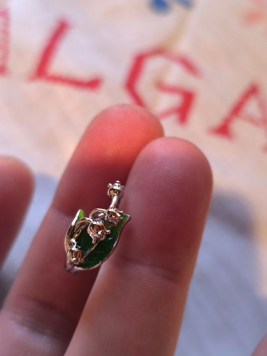 Сережки Ландыши 925 проба