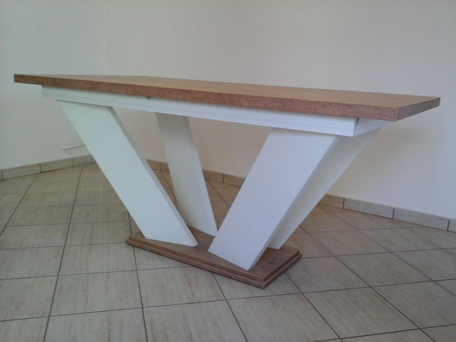 Stół rozkładany , duży solidny pająk , 80x250 cm
