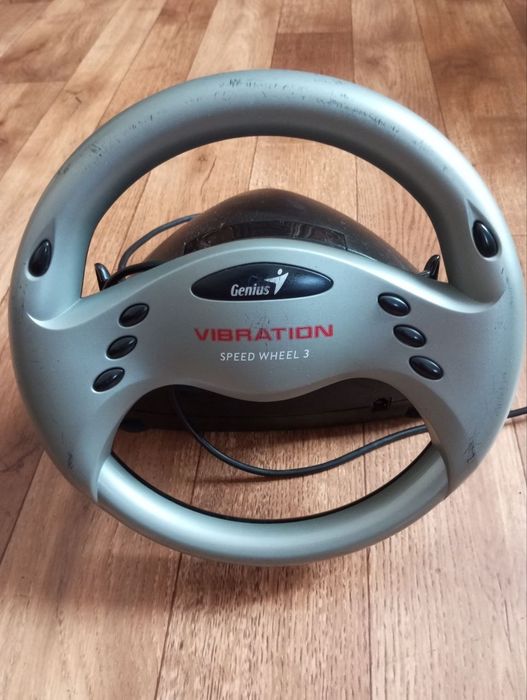 Продам руль+ педали genius VIBRATION SPEED WHEEL 3
