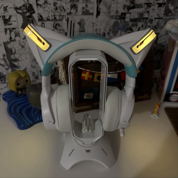 Набір Навушники Hatsune Miku Yowu Limited Edition + RGB підставка