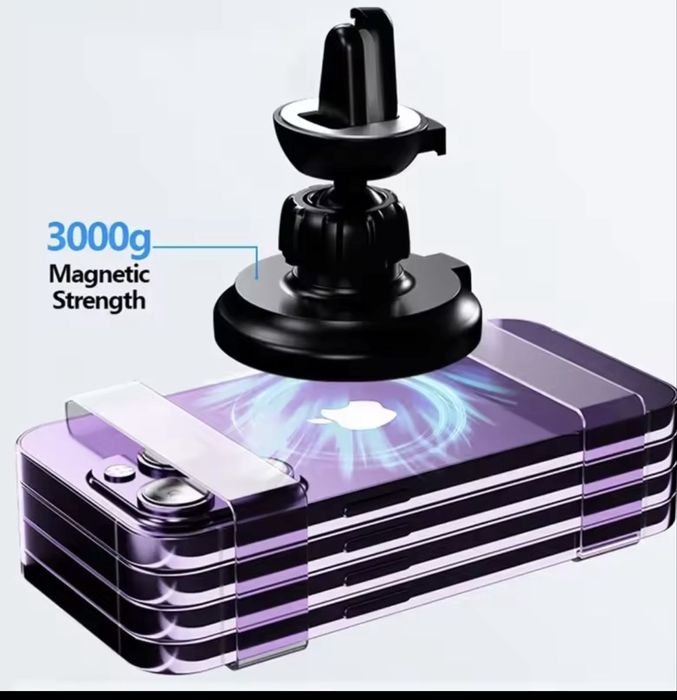 Carregador telemovel magnetico carro