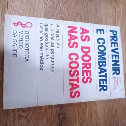 vendo livro prevenir e combater as dores nas costas