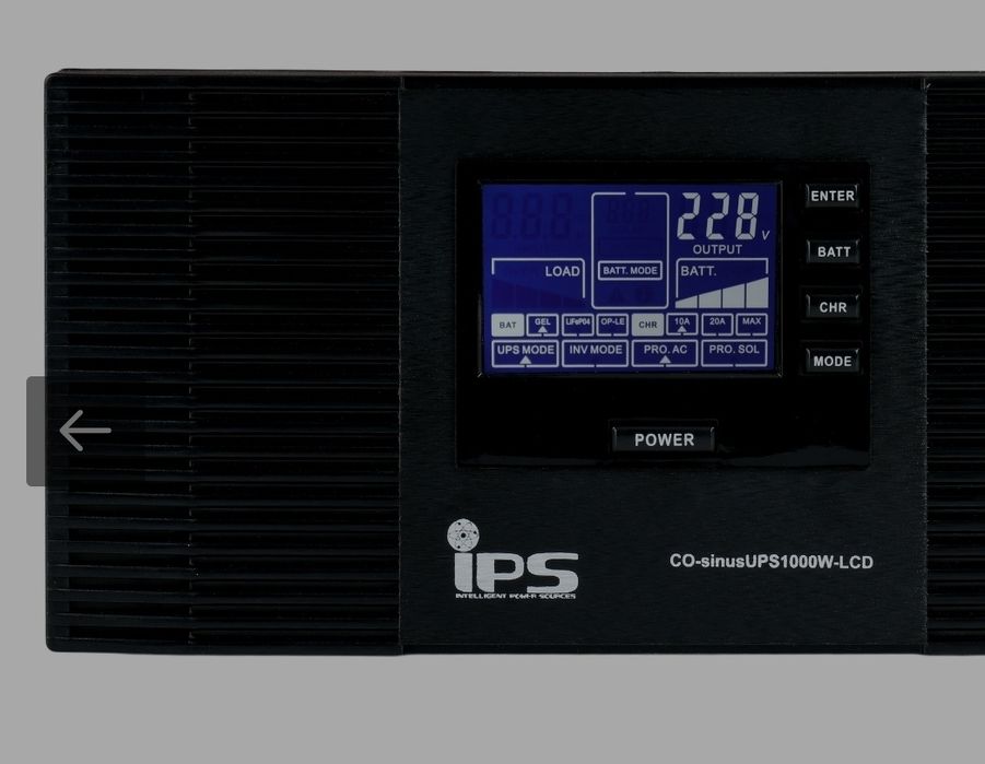 IPS UPS 1000W, ББЖ Безперебійник УПС