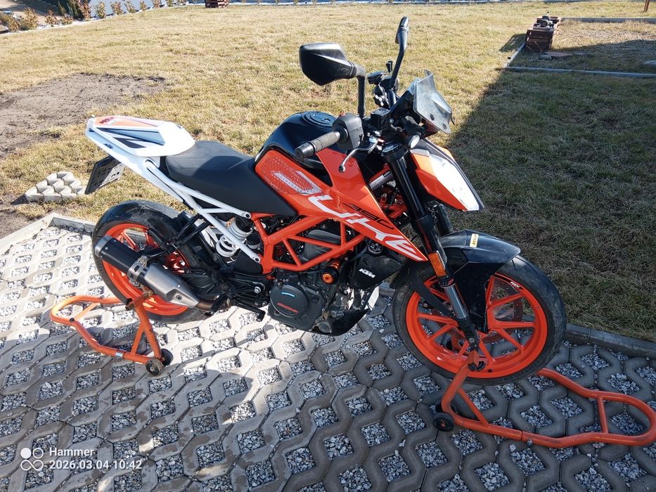 Ktm 390 duke duke motocykl
