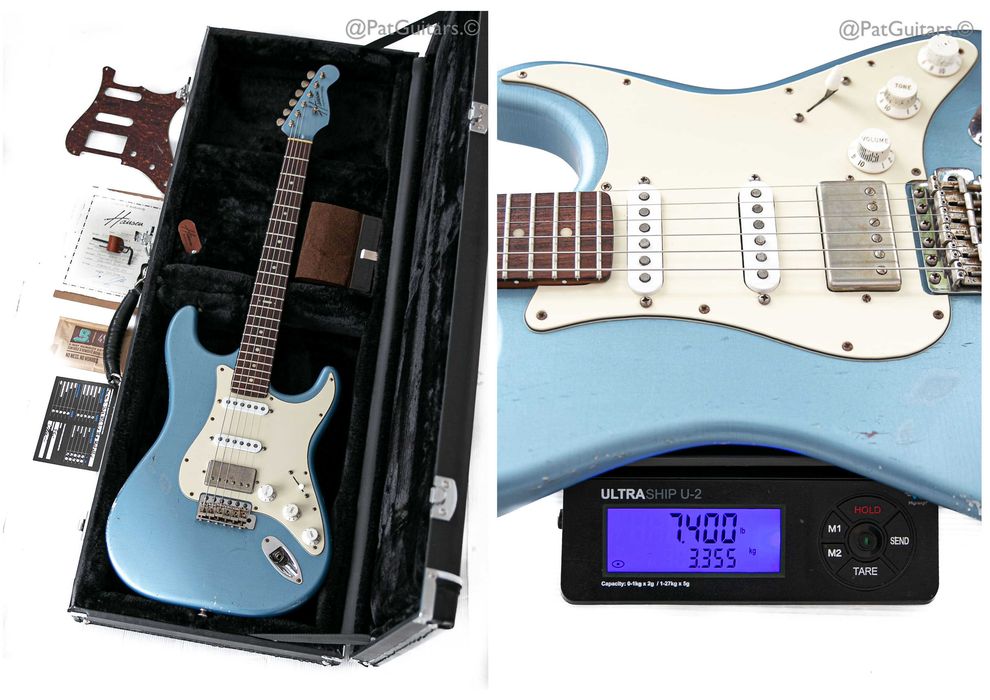 2023 Hansen S-Style Roasted Custom Shop HSS Strat