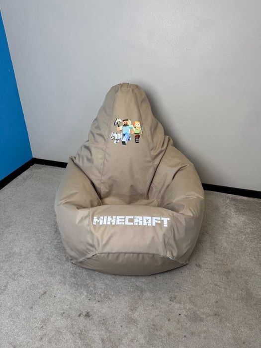 Крісло у формі груши, м'яча. Крісло мішок, пуф напряму з виробництва