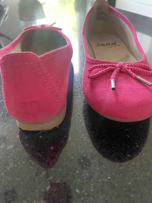 Buty/baleriny różowe rozm. 37